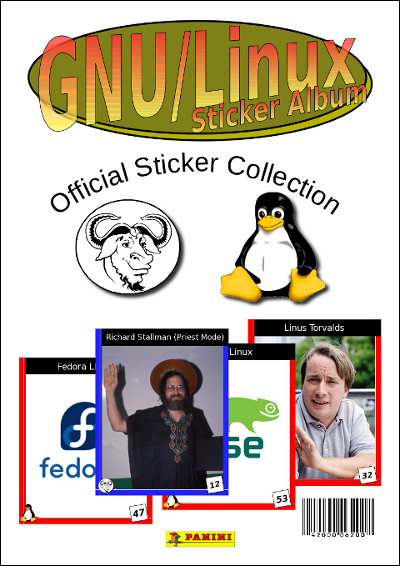 Sticker Album Cover