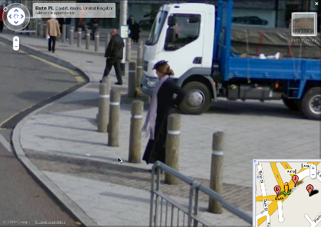Victorian Ghost on Google Streetview